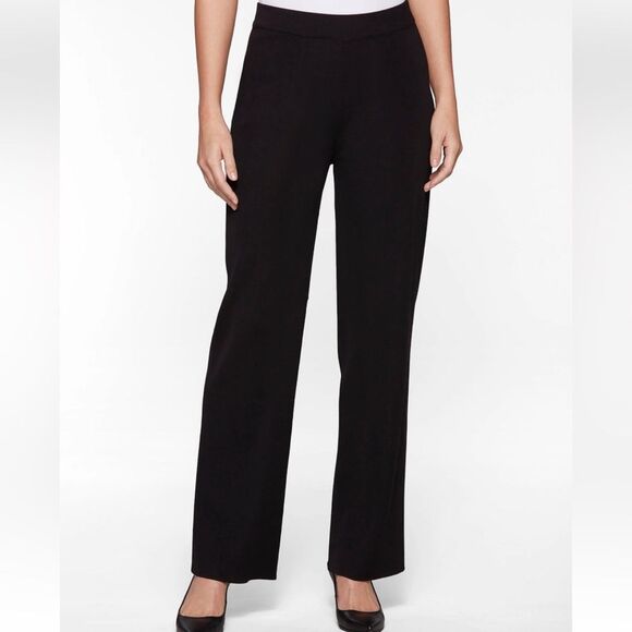 Misook Pants - Misook Black Wide Leg Pant size Large. These are wonderful for traveling!